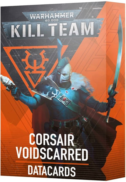 Warhammer 40,000 Kill Team Corsair Voidscarred Datacards