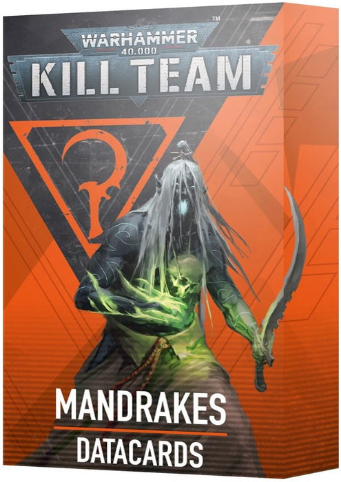 Warhammer 40,000 Kill Team Mandrakes Datacards