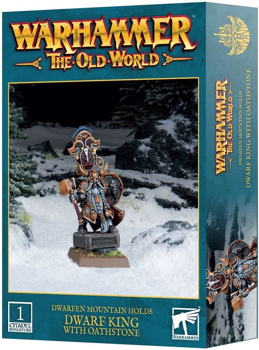 Warhammer The Old World Dwarf King With Oathstone