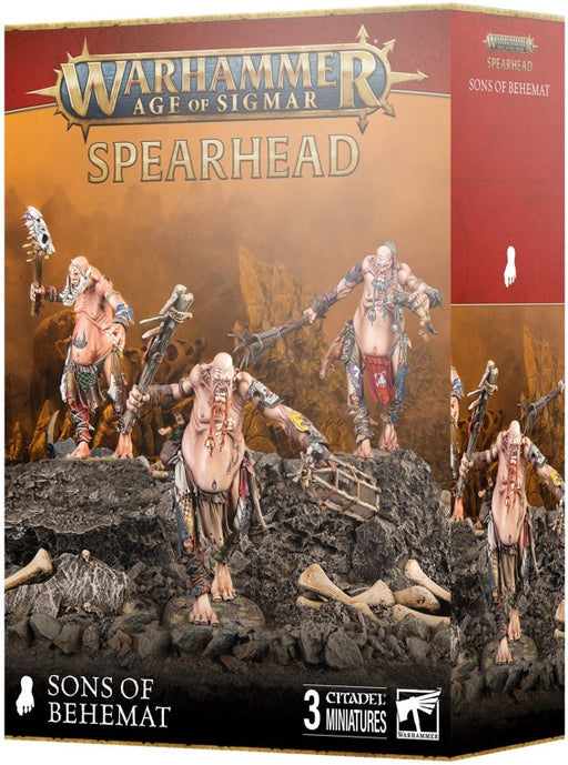 Warhammer Age Of Sigmar Spearhead Sons of Behemat