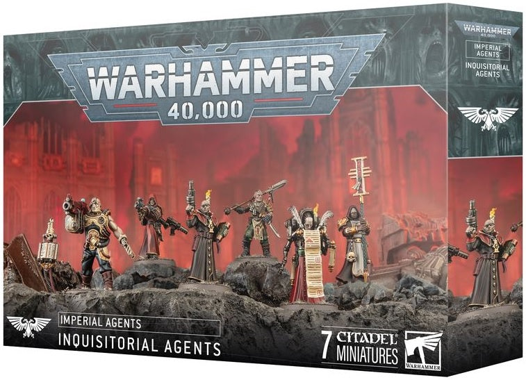 Warhammer 40K Imperial Agents Inquisitorial Agents