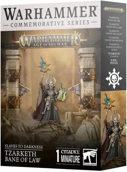 Warhammer Age of Sigmar Commemorative Series Slaves to Darkness Tzarketh, Bane of Law