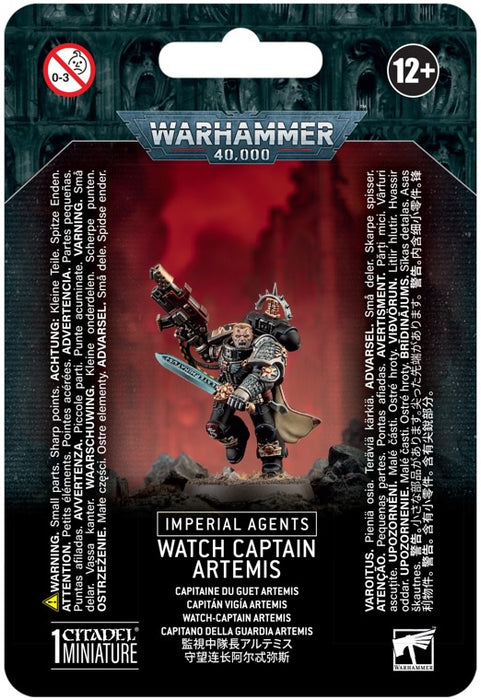 Warhammer 40K Imperial Agents Watch Captain Artemis