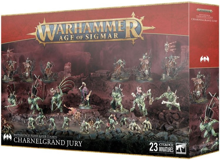 Age of Sigmar Flesh-eater Courts Battleforce: Charnelgrand Jury Pre Order