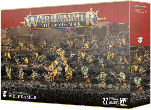 Age of Sigmar Ironjawz Battleforce: Wrekkamob Pre Order