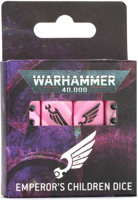Warhammer 40K Emperor's Children Dice