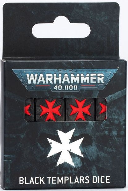 Warhammer 40,000 Black Templars Dice
