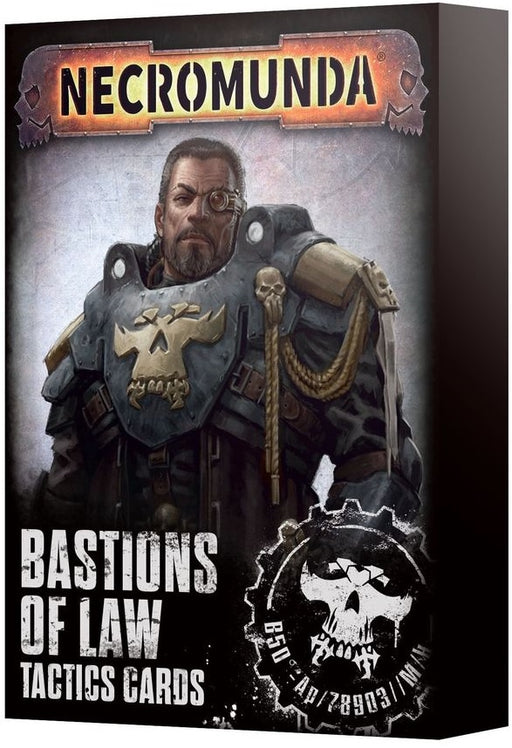 Necromunda Bastions of Law Gang Tactics Cards