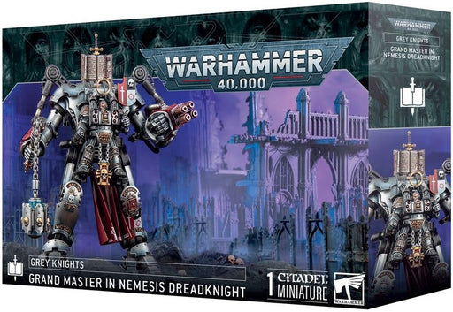 Warhammer 40,000 Grey Knights Grand Master in Nemesis Dreadknight