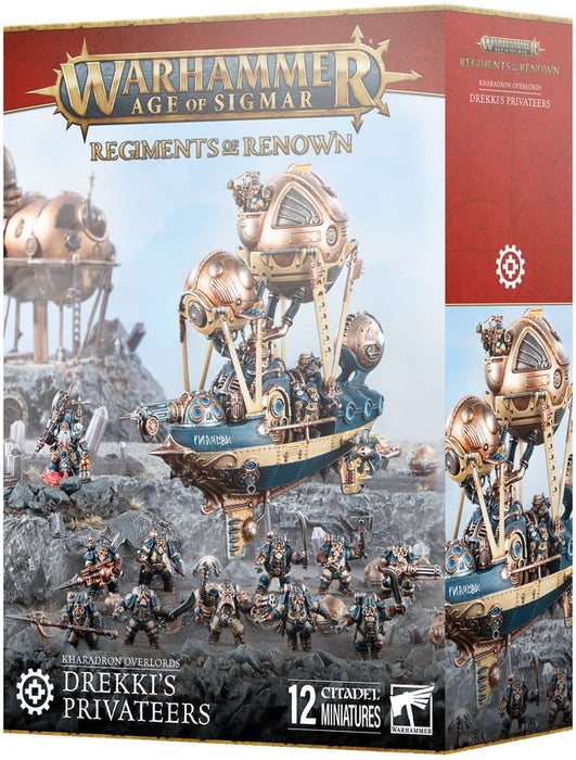 Warhammer Age Of Sigmar Kharadron Overlords Regiment of Renown: Drekki's Privateers