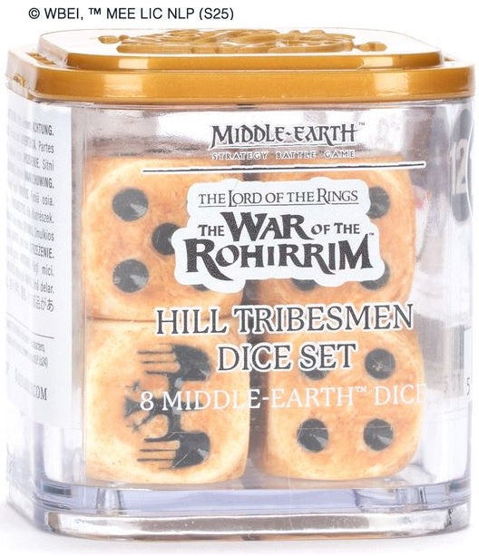 The Lord of the Rings Hill Tribesmen Dice Set