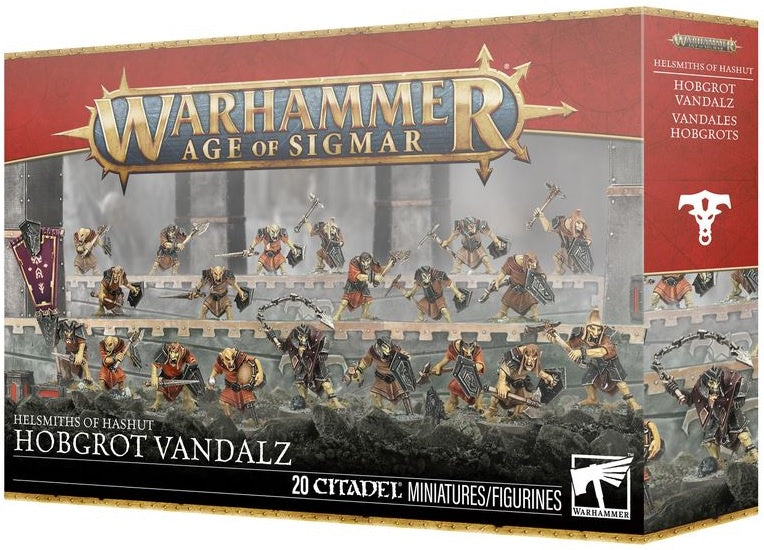 Warhammer Age Of Sigmar Helsmiths of Hashut Hobgrot Vandalz Pre Order