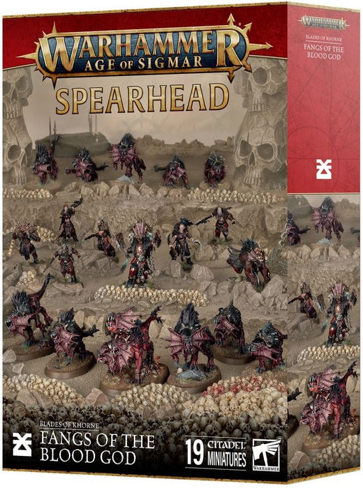 Warhammer Age Of Sigmar Spearhead Blades of Khorne Fangs of the Blood God