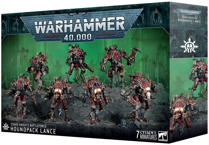 Warhammer 40,000 Chaos Knights Battleforce: Houndpack Lance