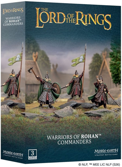 Middle-earth™ Strategy Battle Game Warriors of Rohan™ Commanders Pre Order