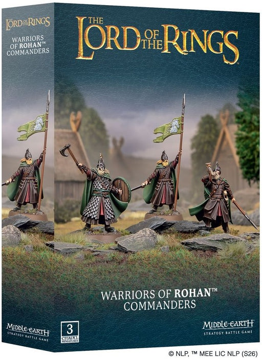 Middle-earth™ Strategy Battle Game Warriors of Rohan™ Commanders Pre Order