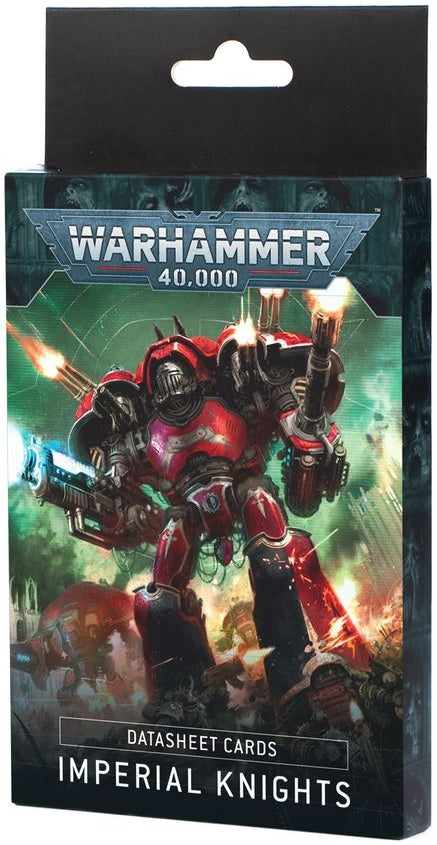 Warhammer 40,000 Datasheet Cards Imperial Knights