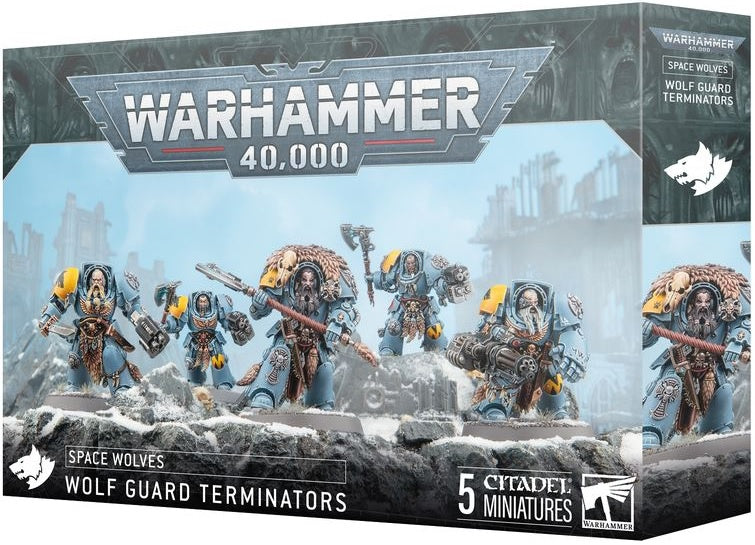 Warhammer 40,000 Space Wolves Wolf Guard Terminators