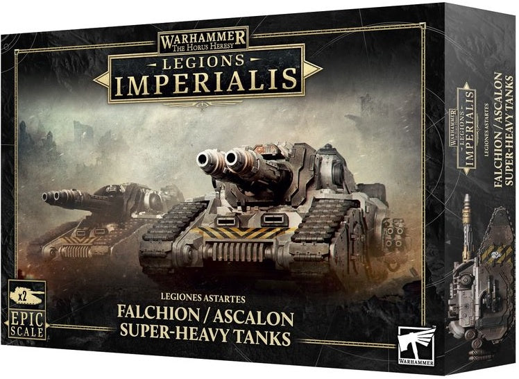 Warhammer The Horus Heresy Legions Imperialis Falchion / Ascalon Super-heavy Tanks Pre Order