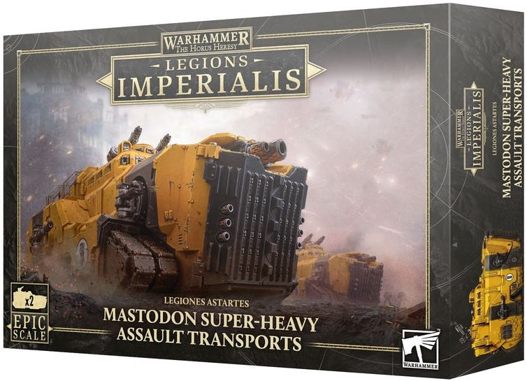 Warhammer The Horus Heresy Legions Imperialis Mastodon Super-heavy Assault Transports