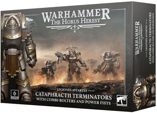 Warhammer The Horus Heresy Legiones Astartes Cataphractii Terminators with Combi-bolters and Power Fists