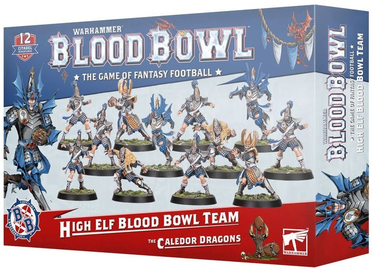 Blood Bowl High Elf The Caledor Dragons