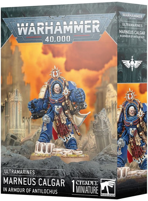 Warhammer 40,000 Space Marines Marneus Calgar in Armour of Antilochus