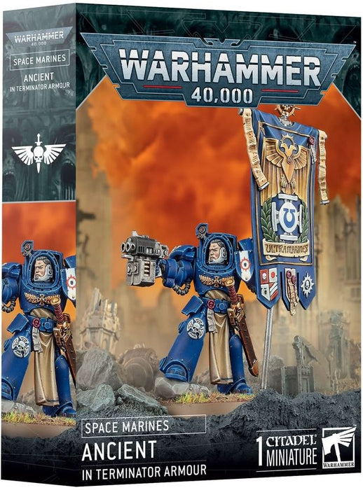 Warhammer 40K Space Marines Ancient in Terminator Armour