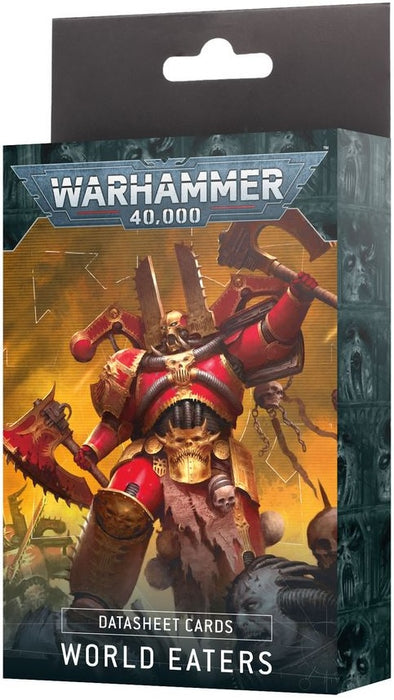 Warhammer 40K Datasheet Cards World Eaters