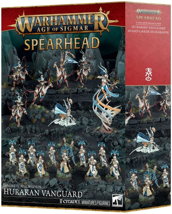 Warhammer Age of Sigmar Spearhead Lumineth Realm-lords Hurakan Vanguard