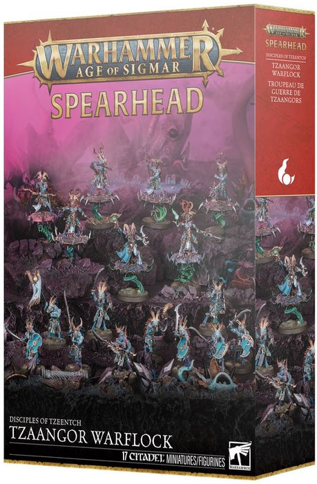 Warhammer Age of Sigmar Spearhead Disciples of Tzeentch Tzaangor Warflock