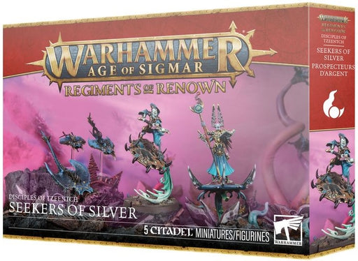 Warhammer Age of Sigmar Disciples of Tzeentch Regiments of Renown: Seekers of Silver