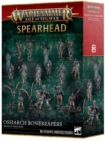 Warhammer Age of Sigmar Spearhead Ossiarch Bonereapers Kavalos Vanguard Pre Order