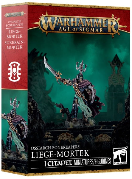 Warhammer Age of Sigmar Ossiarch Bonereapers Liege-Mortek Pre Order