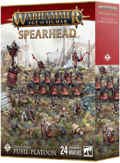 Warhammer Age Of Sigmar Spearhead Cities of Sigmar Fusil-Platoon