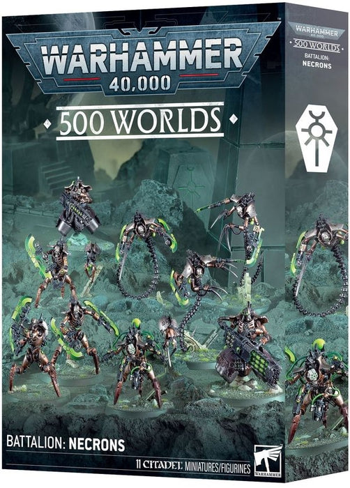 Warhammer 40K 500 Worlds Battalion Necrons