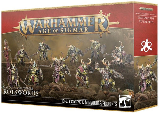 Warhammer Age Of Sigmar Maggotkin of Nurgle Rotswords Pre Order