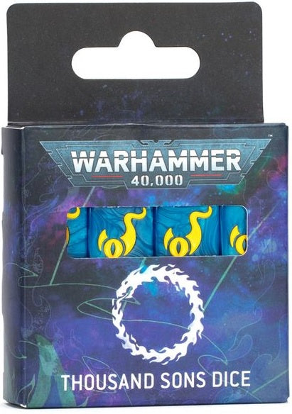Warhammer 40K Thousand Sons Dice Set