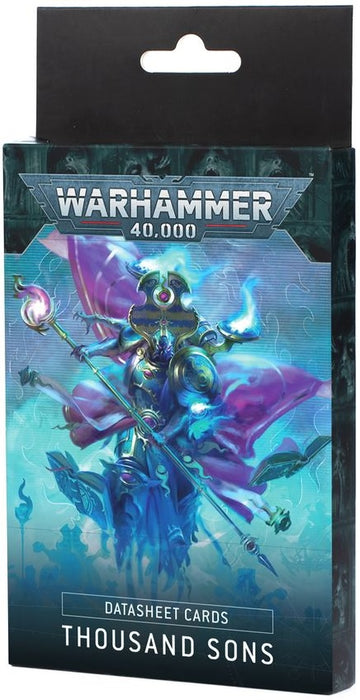 Warhammer 40K Datasheet Cards Thousand Sons