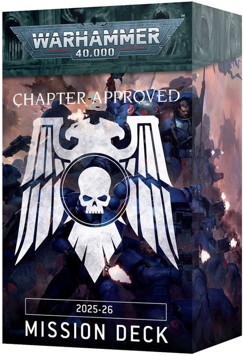 Warhammer 40K Chapter Approved 2025-26 Mission Deck