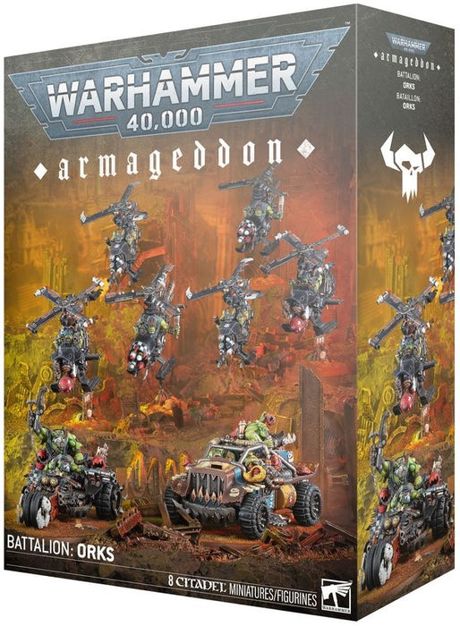 Warhammer 40K Armageddon Battalion Orks warhammer-40k-armageddon-battalion-orks