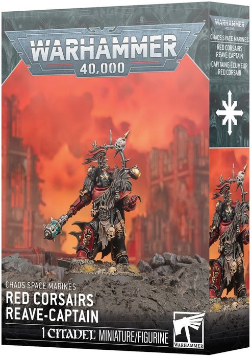Warhammer 40K Chaos Space Marines Red Corsairs Reave-Captain