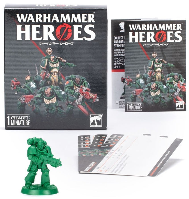 Warhammer 40k Space Marine Heroes Dark Angels Booster