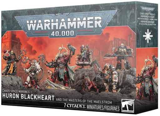 Warhammer 40K Chaos Space Marines Huron Blackheart and the Masters of the Maelstrom