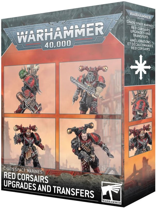 Warhammer 40K Chaos Space Marines Red Corsairs Upgrades and Transfers