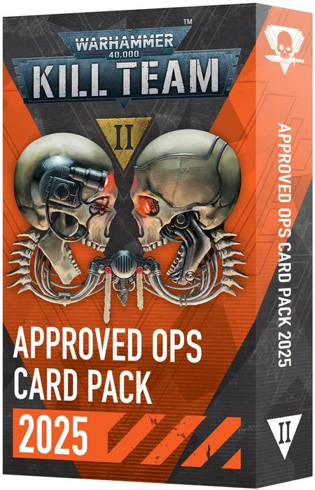 Warhammer 40,000 Kill Team Approved Ops Card Pack 2025
