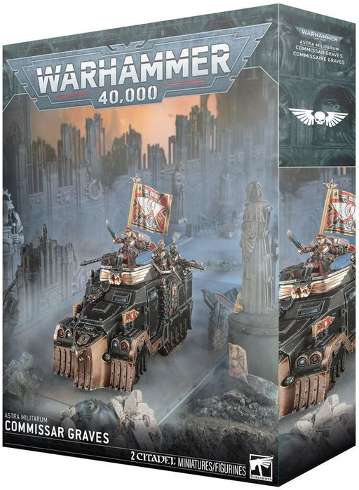 Warhammer 40K Astra Militarum Commissar Graves Pre Order