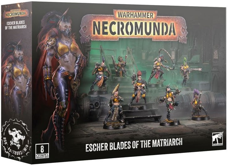 Warhammer Necromunda Skirmish Escher Blades of the Matriarch Pre Order