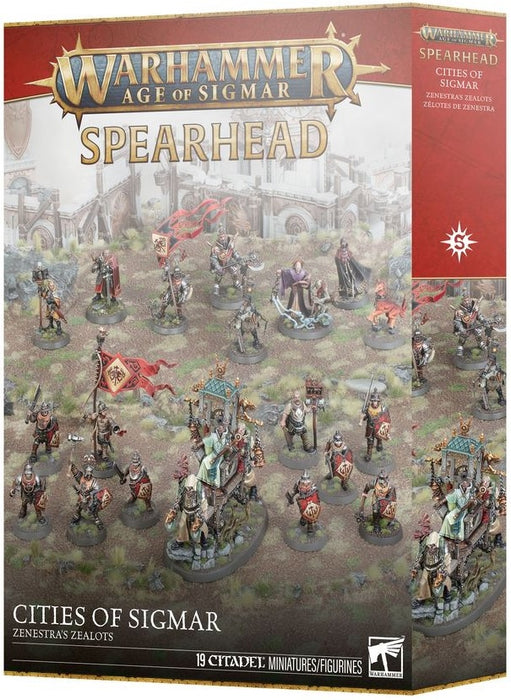 Warhammer Age Of Sigmar Spearhead Cities of Sigmar Zenestra's Zealots