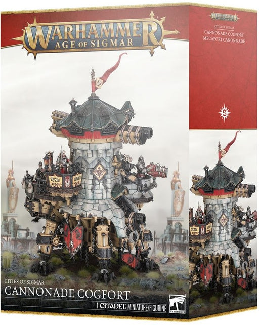 Warhammer Age Of Sigmar Cities of Sigmar Cannonade Cogfort / Conqueror Cogfort
